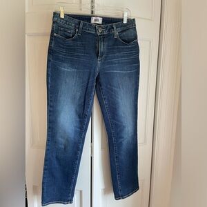 Paige boyfriend jeans, dark wash